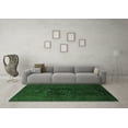 thumbnail image 3 of Ahgly Company Indoor Square Persian Emerald Green Bohemian Area Rugs, 8' Square, 3 of 4