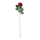 thumbnail image 2 of Elegante ramo de rosas artificiales Rosaceae, decoración para fiestas en casa. Rojo brillante, 2 of 8