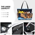 thumbnail image 3 of Easygdp Ocean Scene with Noah's Ark Bolsa de Viaje de Playa de Gran Capacidad, Bolsa Tote Perfecta para la Playa, Escapadas de Fin de Semana y Viajes, 3 of 7