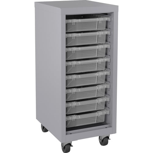 Lorell Pull-out Bins Mobile Storage Tower 18