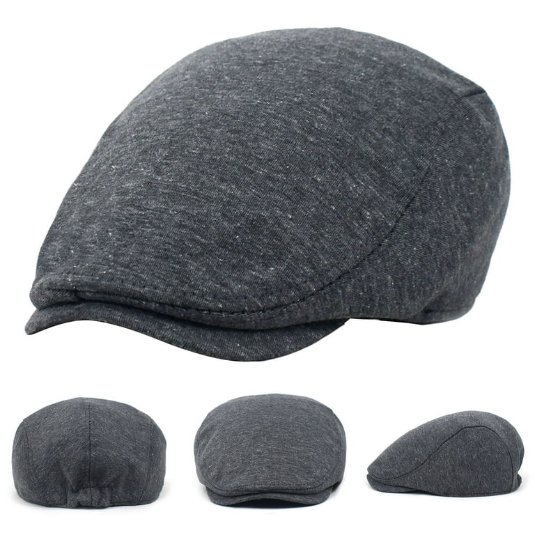 8 Pcs Newsboy Hats for Men Cotton Flat Cap Lvy Gatsby Newsboy Hat Scally Cap Irish Hat Winter Beret Hat Cabbie for Men Father Grandfather Lovers