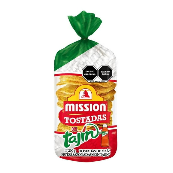 Tostadas de maíz Mission con Tajín 200 g