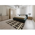 thumbnail image 4 of Ahgly Company Indoor Rectangle Patterned Light French Beige Brown Area Rugs, 8' x 10', 4 of 6