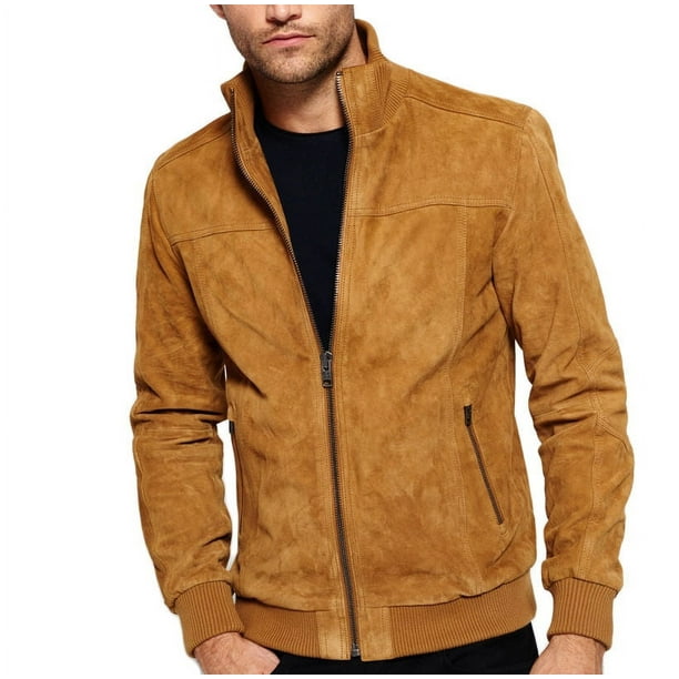 Suede Biker Jacket Mens Brown Suede Jacket Brown Biker Jacket Mens Bike  Jackets For Men Brown Mens Suede Jacket Motorcycle Jackets For Men size 5XL