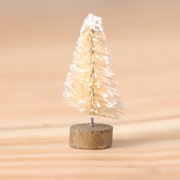 12pcs Mini Christmas Tree Decorations Set, Small Cedar Desktop Ornaments for Holiday Tabletop and Home Festive Decor