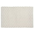 thumbnail image 1 of HANDWOVEN POMPOM BATH MAT (WHITE) (20 x 32), 1 of 1