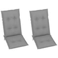thumbnail image 4 of vidaXL Rocking Chair with Cushion Bamboo, 4 of 5