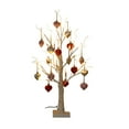 thumbnail image 2 of Lighted Birch Tree Valentine's Day Decoration, 23.6in White Valentine Tree with LED Lights & Heart Ornaments, USB Powered Romantic Tabletop Centerpiece, Wedding, Anniversary, Home, Romantic Gift, 2 of 7