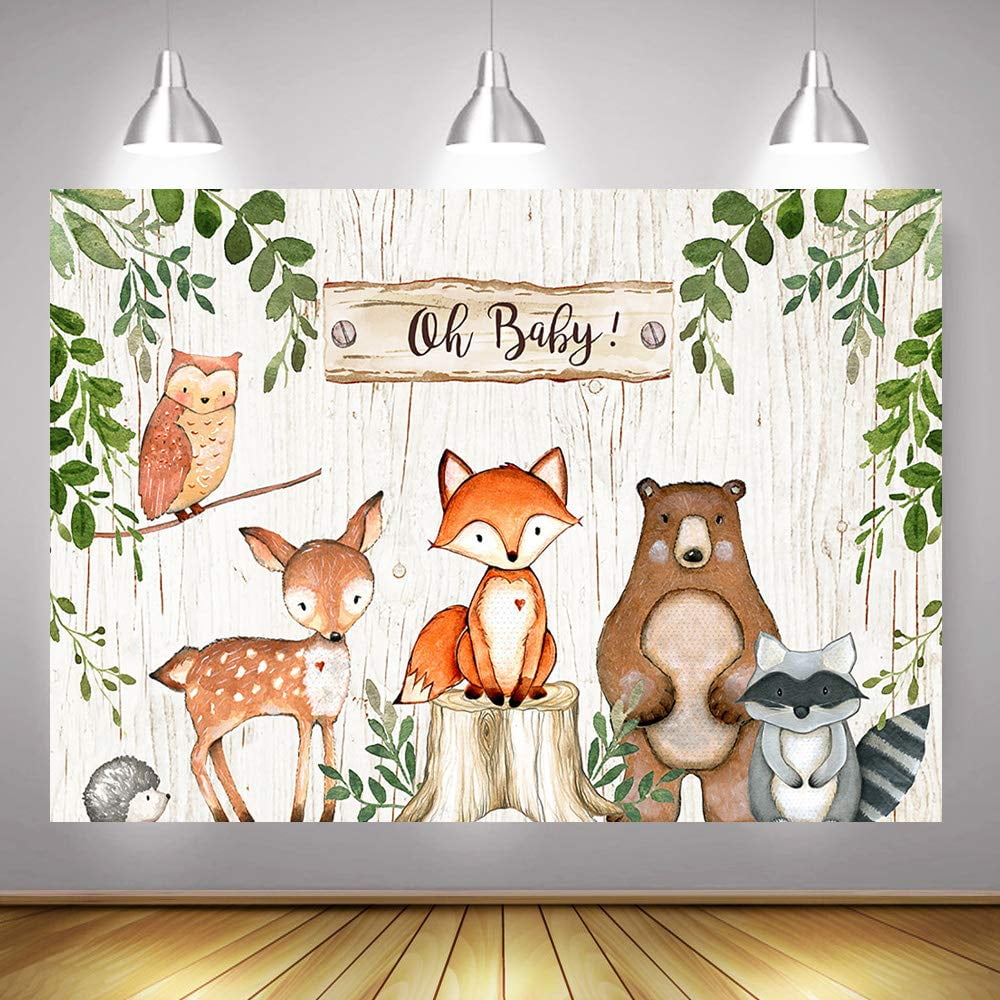 Cute Baby Photo Shower Backdrop Photography Studio Background Washable Cloth