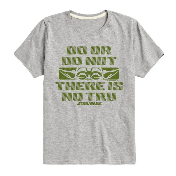 Star Wars - Yoda Do Or Do Not - Toddler And Youth Short Sleeve Tee