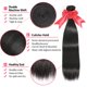 thumbnail image 2 of Hair Bundles LXYANOO LXYANOO Straight 12A, brasileño, 25 30 cm, 3 paquetes, 2 of 7