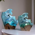 thumbnail image 3 of Decoración de Escritorio de Olas Marinas ANGGREK Lámpara de Noche 5V, 3 of 7