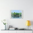thumbnail image 6 of Canvas Print Wall Art Window Island View Nature Photography Realism Scenic Landscape Colorful Multicolor for Home Decor Ready to Hang, 6 of 18