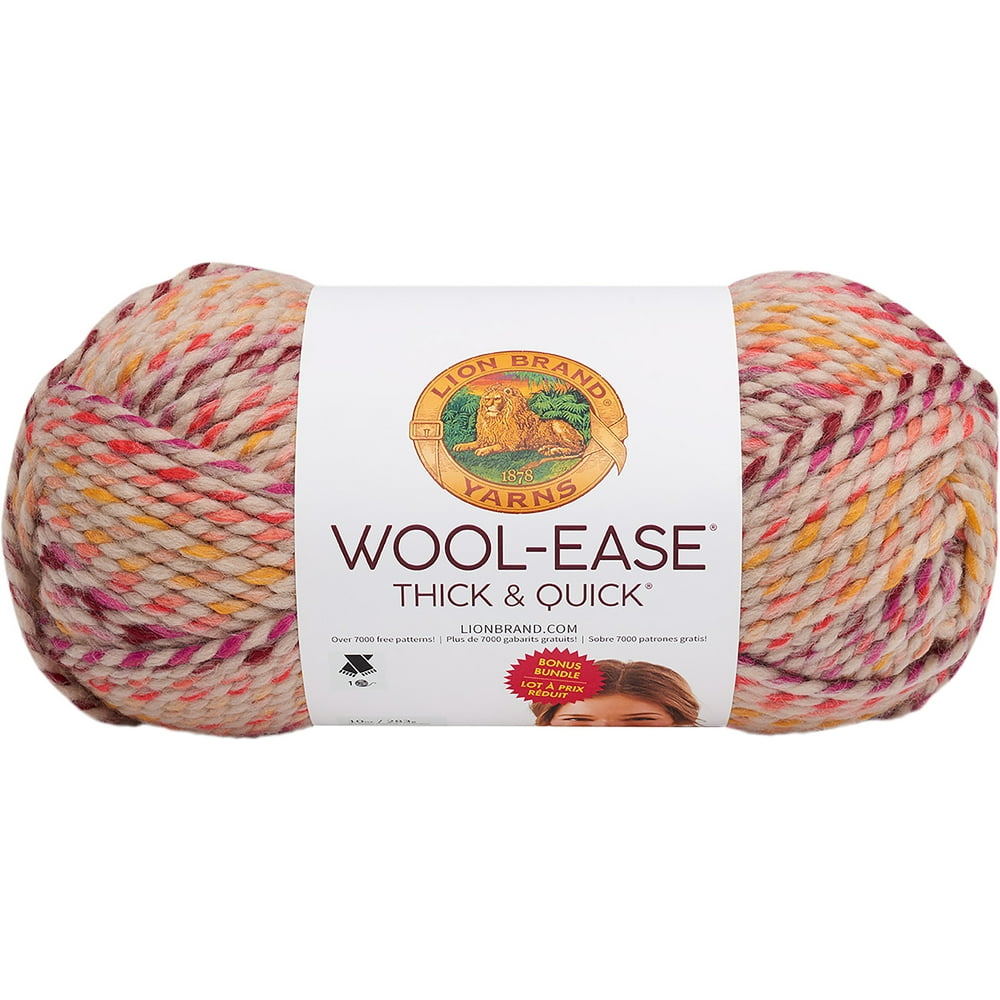 Lion Brand WoolEase Thick & Quick Bonus Bundle YarnSpice Market