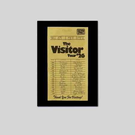 Sienna Spiro The Visitor Tour 2026 March May 2026 Poster Size 24''x36'' Goldengate