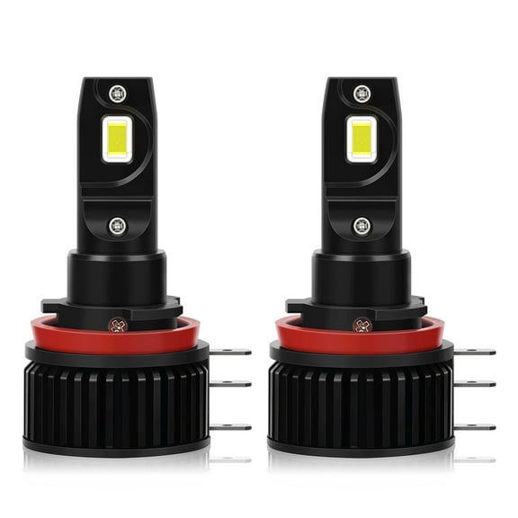 QUAYUB H15 LED Bulbs High Beam DRL Headlights Conversion Kit 20000LM 6.00K Super Bright 2X