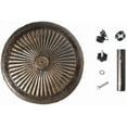 thumbnail image 3 of Gardenised QI003818 Outdoor Antique Cast Iron Umbrella base Holder, 49 lbs Bronze Large, 3 of 15
