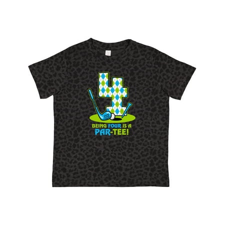 

Inktastic Golf Par-Tee 4th Birthday Gift Toddler Boy Girl T-Shirt