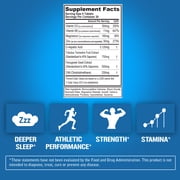 EVL Complete Testosterone Booster for Men - Post Workout Recovery Testosterone Supplement with DIM Plus D Aspartic Acid and Tribulus - EVLTest Estrogen Blocker for Men Post Workout Supplement
