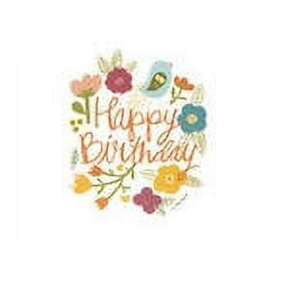 Flower Meadow Edible Frosting Photo Cake Topper #48675