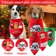thumbnail image 1 of Liquidación de decoraciones navideñas nuevas de Jacenvly. Toalla de saliva navideña para mascotas. Bufanda para perros. Bufanda de regalo de Papá Noel. Decoración de oficina. Regalos navideños., 1 of 8