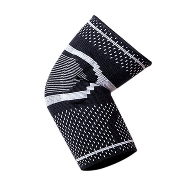 Sports Elbow Protector Sleeve Silicone Elbow Protective Brace High Elastic Elbow Brace for Cycling Basketball Tennis Gyms