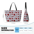 thumbnail image 4 of Easygdp Ladybug Bolsa de Viaje de Playa de Gran Capacidad, Bolsa Tote Perfecta para la Playa, Escapadas de Fin de Semana y Viajes, 4 of 7