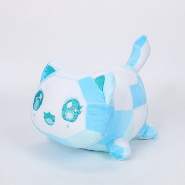 Lindo muñeco de peluche con forma de gato, regalo de la serie Hamburguesa de Coca-Cola y fresa