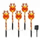 thumbnail image 2 of Luz solar LED, decoración jardín, luces solares para exteriores, iluminación de patios, luces para jardines, luces solares portátiles, luz solar plegable, metal frame, para jardín, luces solares, 2 of 9