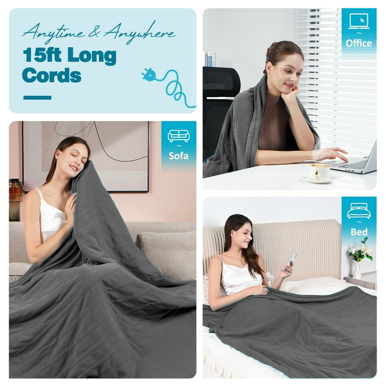 Lap size electric blanket hotsell