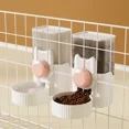 thumbnail image 2 of Dispensador de agua y comedero colgante para gatos, alimentador automático de agua, botella de agua colgante para mascotas pequeñas, suministros para mascotas, 2 of 5