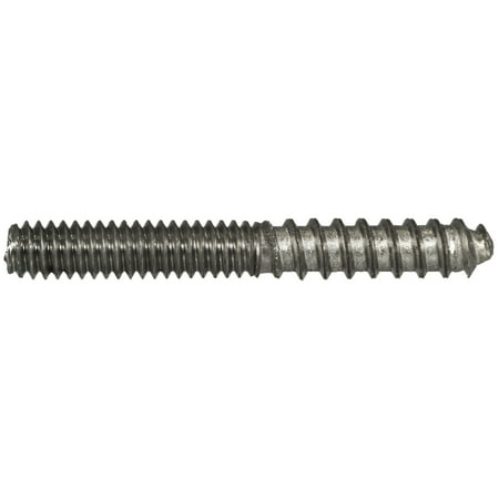 

1/4 -20 x 2 Plain Steel Coarse Thread Hanger Bolts HBS-108