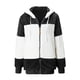 thumbnail image 4 of Puntoco Moda Mujer Cremallera Cuello en V Jersey tops Blusa de manga larga con capucha Sudadera Puntoco Puntoco-3488, 4 of 5