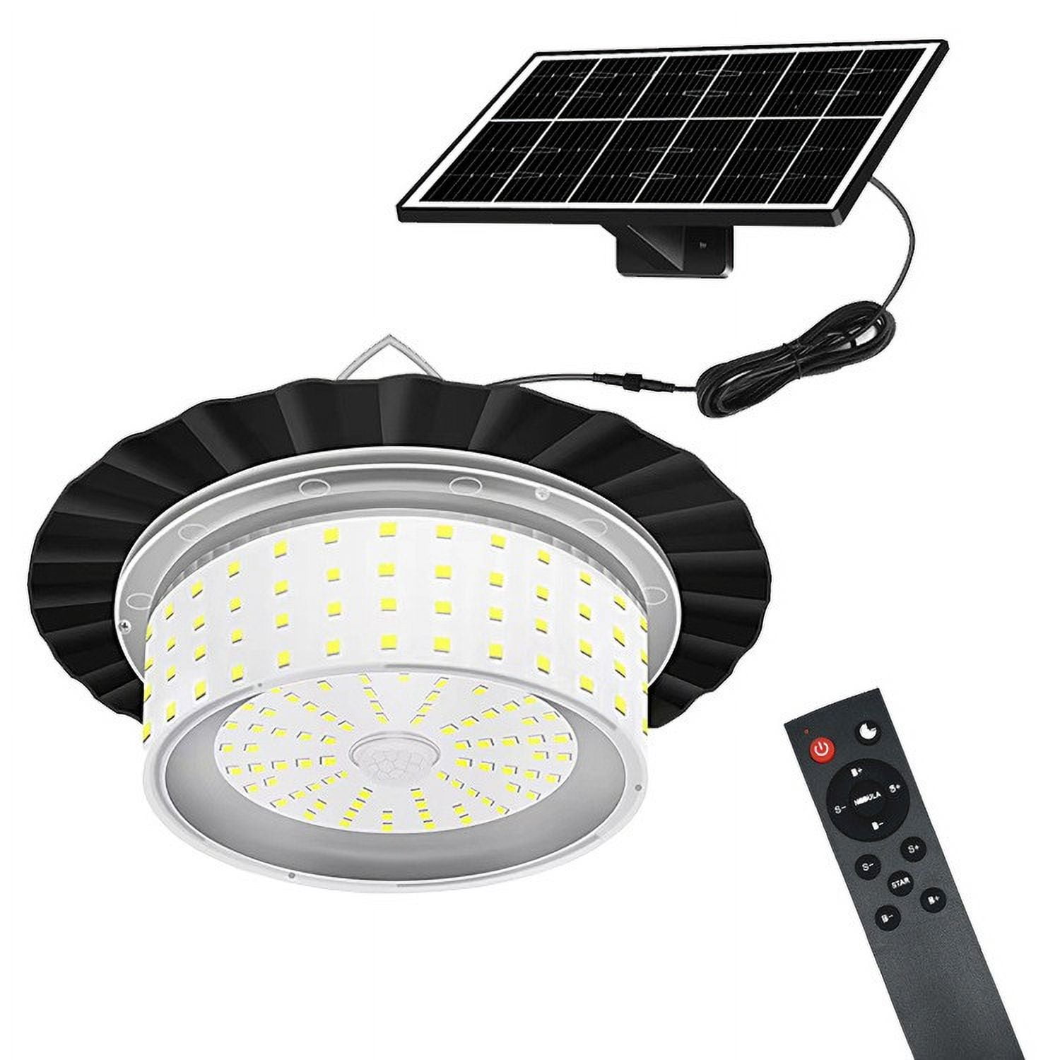 Solar Pendant Lights-244 LED Solar-Powered Outdoor String Lights for Patio,Garden,Gazebo Energy-Saving Waterproof Hanging Lights Easy Install No Electricity Needed