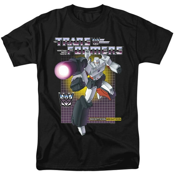 Transformers Megatron S/S Adult 18/1 T-Shirt Black