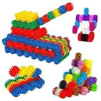 BESTSKY Gears Interlocking Learning Set,STEM Construction Toy Set Building Kids Toys 240 Pcs