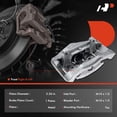 thumbnail image 2 of A-Premium Disc Brake Caliper Assembly with Bracket Compatible with Audi A4 A4 Quattro 2005-2008 A6 A6 Quattro 2005-2008 Front Left and Right 2-PC Set, 2 of 9
