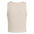 thumbnail image 5 of hengsof Girls Tank Tops Cute Crop Tops for Teen Kids Ribbed Knit Athletic Dance Basic Top, 5 of 6