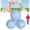 3pcs Light Blue, variant on Reusable Balloon Garland - Reusable Balloon Garland Inflatable Cluster Arch Kit with Linked PVC Balloons & Elastic Bands, Easy Setup Party Decoration for Birthday Wedding Events (3pcs Light Blue)