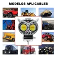 thumbnail image 2 of Par Faros Led Auxiliares Lupa Para Moto Auto 80w, 2 of 8