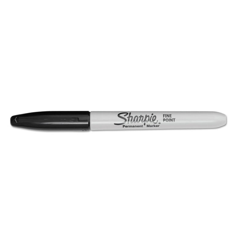 SHARPIE Oil-Based Paint Marker, Fine Point, Black, 1 Count - Great for Rock  Painting