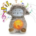 thumbnail image 4 of TOPRenddon Breathing Stuffed Animal 13 inch Calming Soothers for Sleep Heartbeat Plush for Anxiety with Music Lights and Rhythmic Breathing Motion Anxiety Relief Portable Plush Sound Machine, 4 of 9