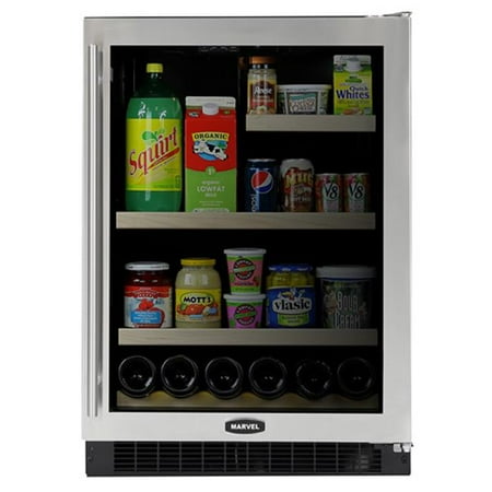 Marvel 6garm Bs G R 24 Inch Glass Door Refrigerator Beverage Marvel 6garm Bs G R 24 Inch Glass Door Refrigerator Beverage Center Right Hinge Com