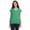 HEATHER IRISH GREEN, variant on Gildan Womens 4.5 oz. SoftStyle Junior Fit V-Neck T-Shirt 10 Pack