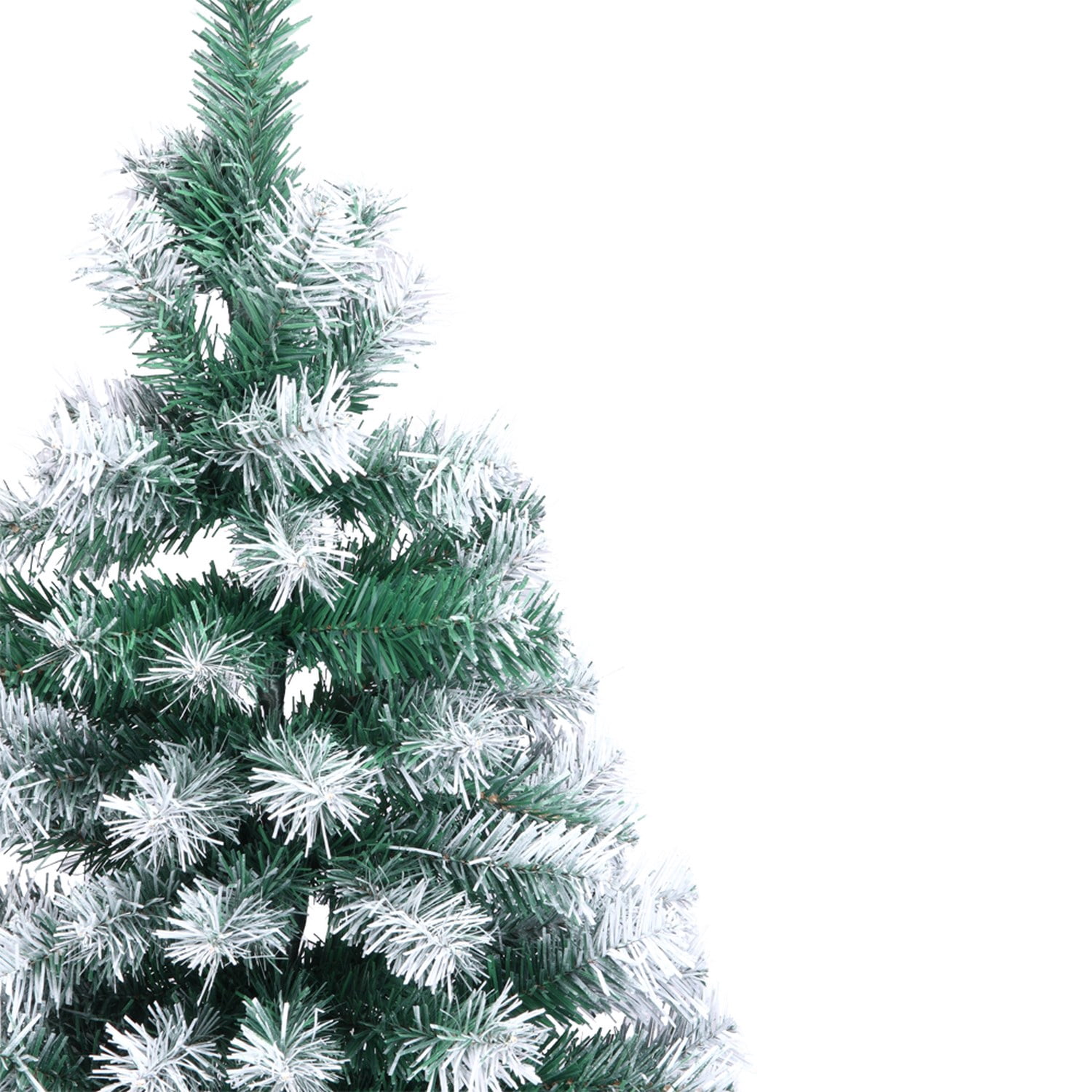 Astoutdoor 7 ft White PVC Christmas Tree with 870 Branches