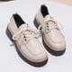 thumbnail image 3 of Xucatan Women's British Style Leather Loafers, Fashion Lace-Up Low Top Shoes with Mid Heel, Comfortable Casual & Dressy Oxfords for Women Gift, 3 of 7