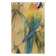 thumbnail image 4 of Two Parrots Watercolor Blackout Curtains for Living Room Bedroom 55W x 72/84L Insulated Window Drapes 2 Panels, 4 of 6