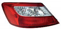 TYC Left Side Tail Light Lamp Assembly for Honda Civic Sedan 2006-2008