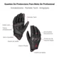 thumbnail image 2 of Guantes Para Moto De Piel De Cabra 100% De Pantallas Táctile, 2 of 8