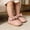 Pink, variant on 2026 Girls Mary Jane Flats Bow Non- Soft Sole Princess First Walkers Sneaker Wedding Dress Shoes(6-12 Months,White)